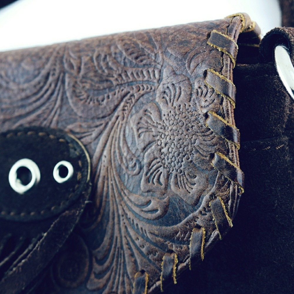 Women's Genuine Leather Crossbody Purse